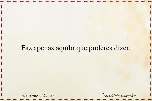 Frase de Alexandre Dumas