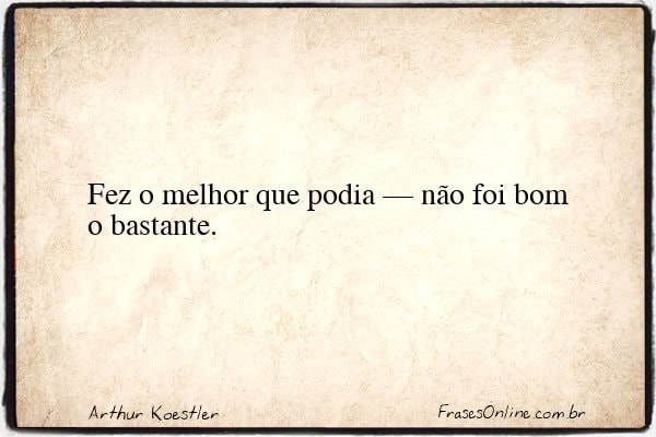 Frase de Arthur Koestler