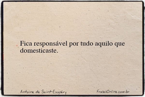 Frase de Antoine de Saint-Exupéry