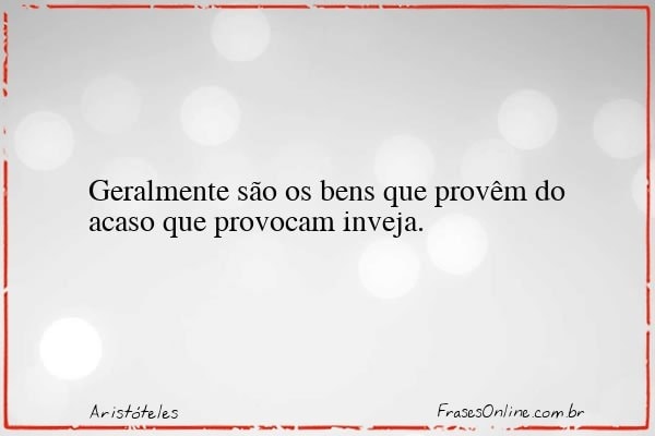 Frase de Aristóteles