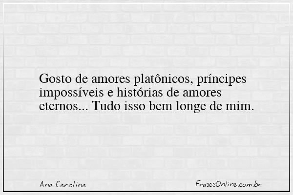 Frase de Ana Carolina