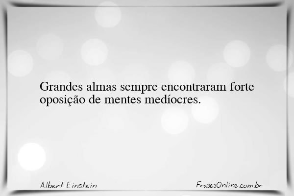 Frase de Albert Einstein