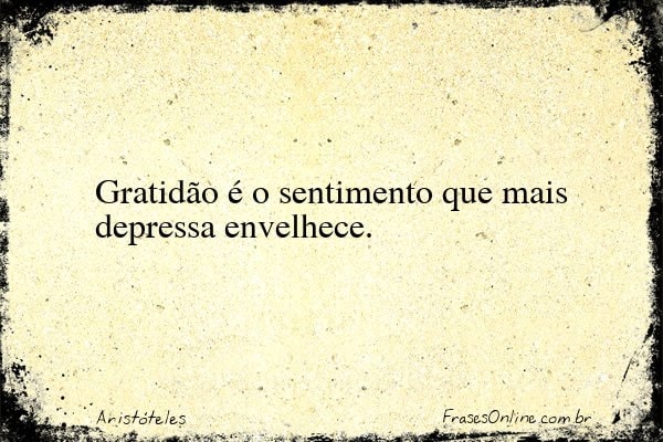 Frase de Aristóteles