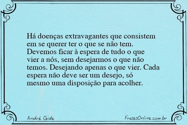 Frase de André Gide