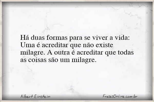 Frase de Albert Einstein