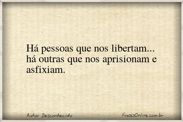 Frase de Autor Desconhecido