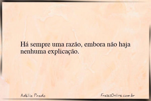 Frase de Adélia Prado