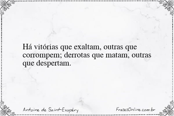 Frase de Antoine de Saint-Exupéry