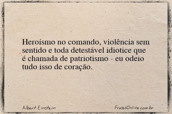Frase de Albert Einstein