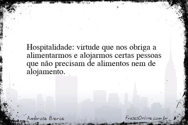 Frase de Ambrose Bierce