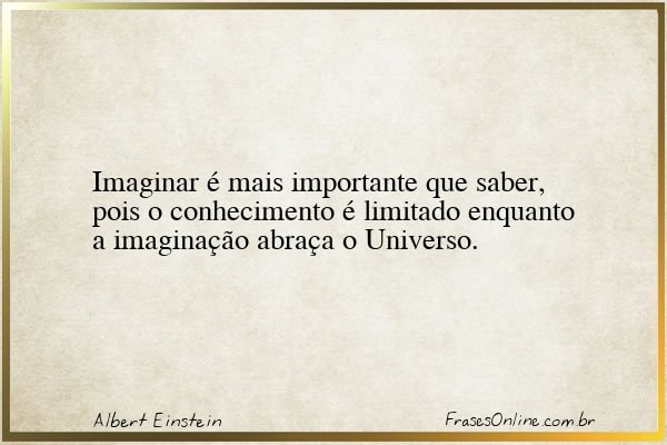 Frase de Albert Einstein