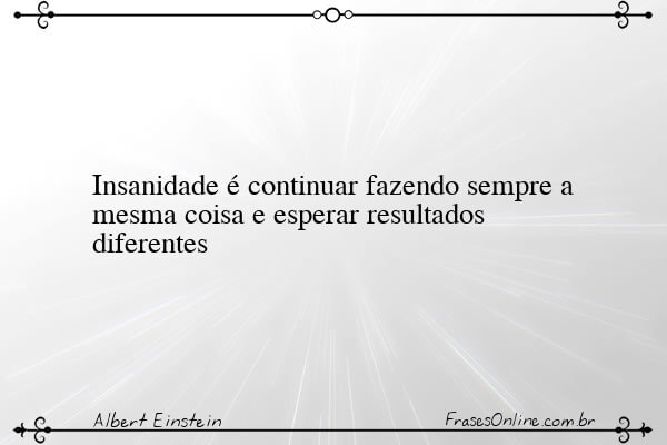 Frase de Albert Einstein