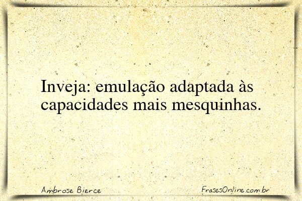 Frase de Ambrose Bierce