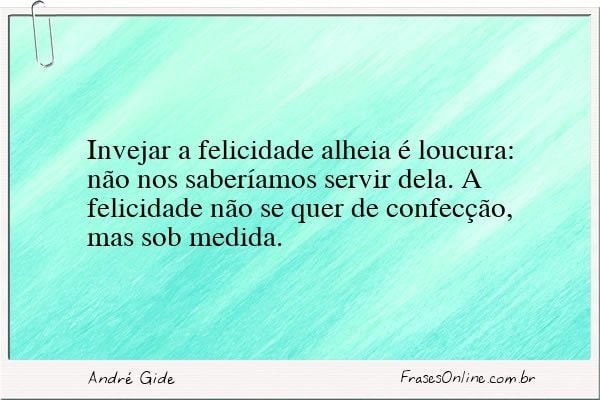 Frase de André Gide