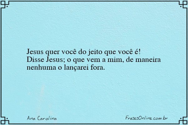 Frase de Ana Carolina