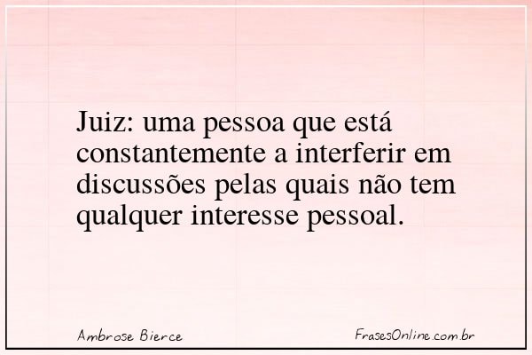 Frase de Ambrose Bierce