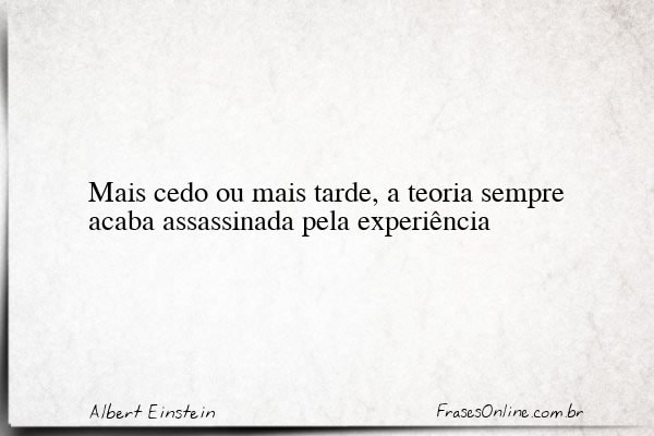 Frase de Albert Einstein