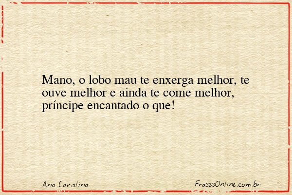 Frase de Ana Carolina