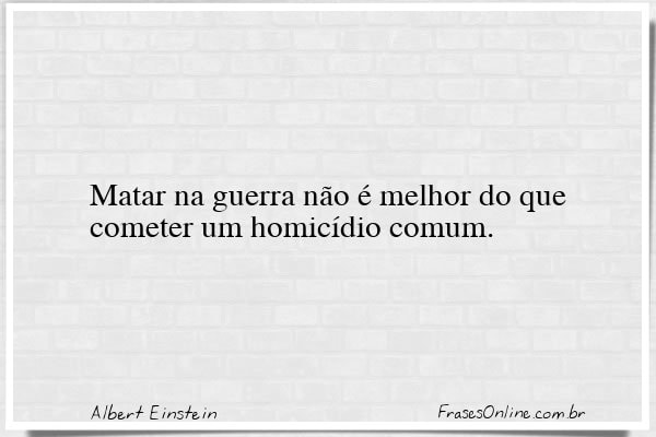 Frase de Albert Einstein