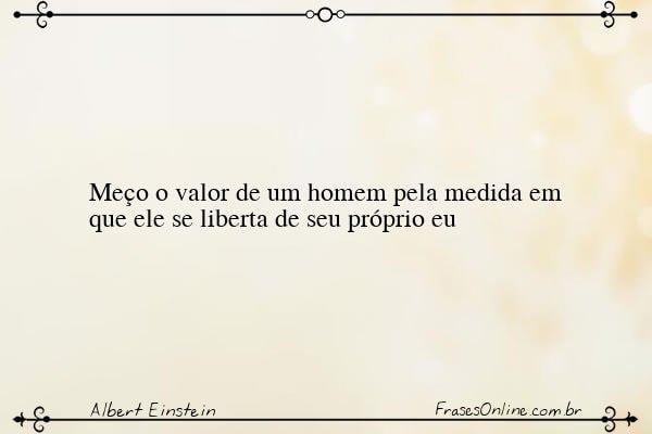 Frase de Albert Einstein