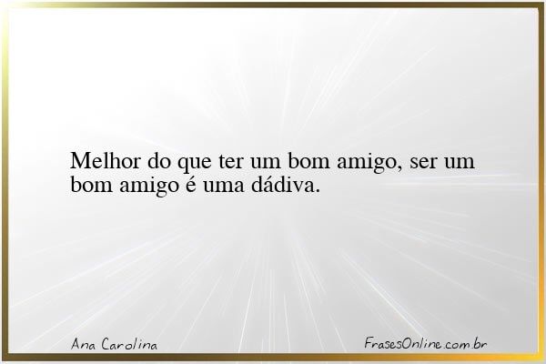 Frase de Ana Carolina