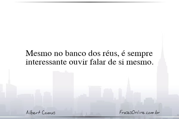 Frase de Albert Camus