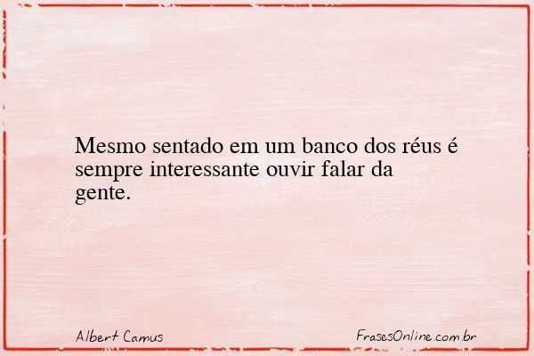 Frase de Albert Camus