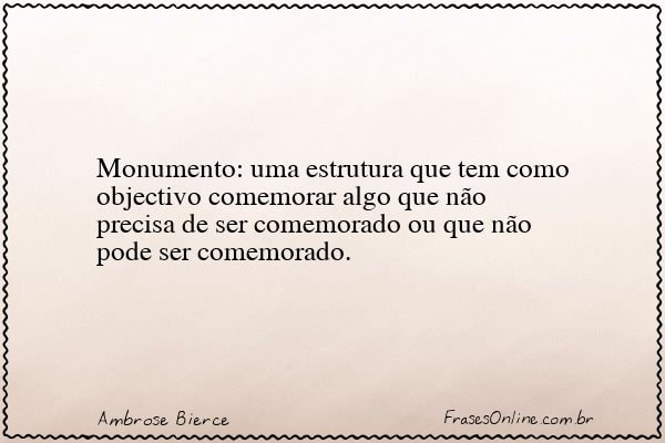 Frase de Ambrose Bierce