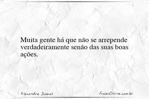 Frase de Alexandre Dumas
