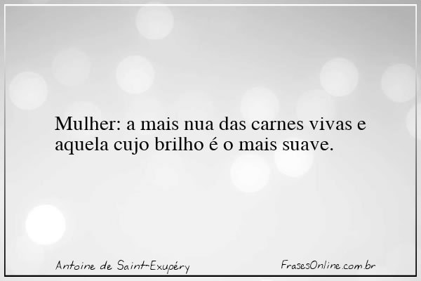 Frase de Antoine de Saint-Exupéry