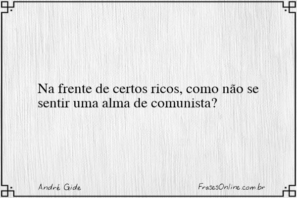 Frase de André Gide