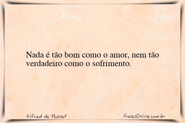 Frase de Alfred de Musset