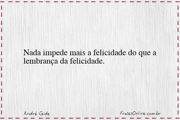 Frase de André Gide