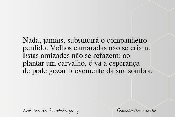 Frase de Antoine de Saint-Exupéry