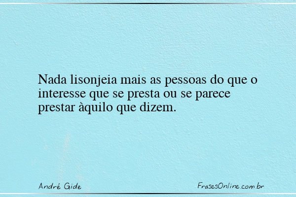 Frase de André Gide