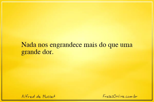 Frase de Alfred de Musset