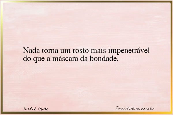 Frase de André Gide