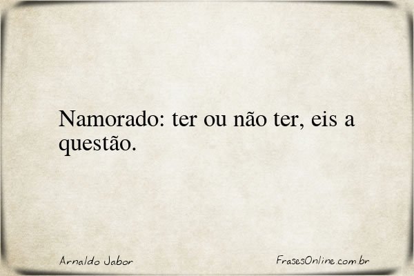 Frase de Arnaldo Jabor
