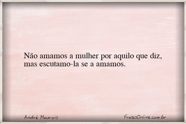 Frase de André Maurois