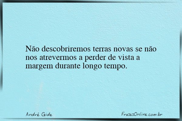Frase de André Gide