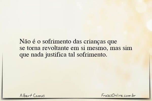 Frase de Albert Camus