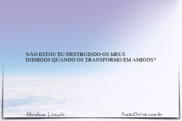 Frase de Abraham Lincoln