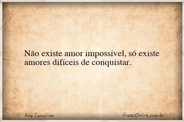 Frase de Ana Carolina