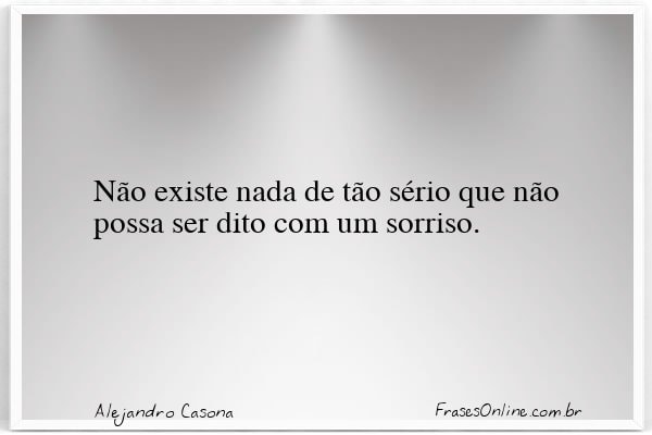 Frase de Alejandro Casona