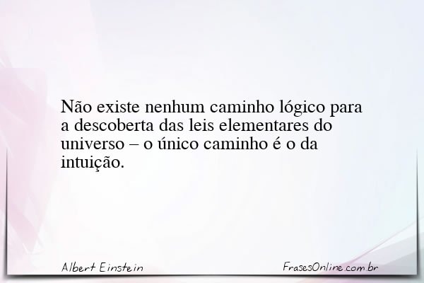 Frase de Albert Einstein