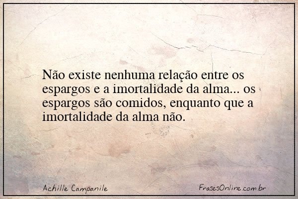 Frase de Achille Campanile