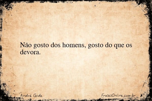 Frase de André Gide