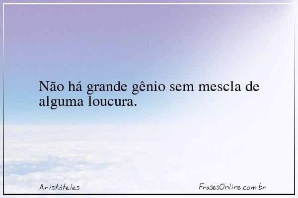 Frase de Aristóteles