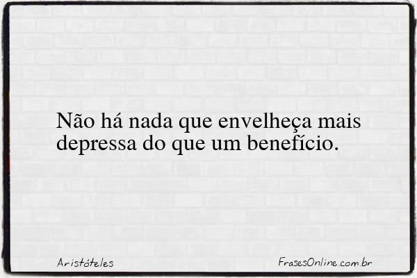 Frase de Aristóteles