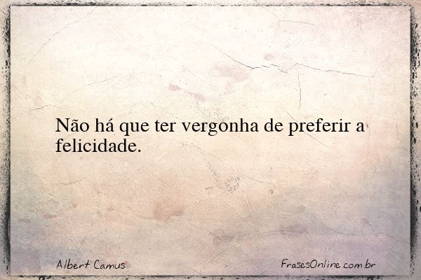 Frase de Albert Camus
